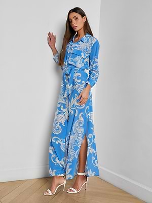 L'Agence Cameron Silk Long Shirtdress, Regatta Bl, Women's, XL, Casual & Work Dresses Shirtdresses Button-Down Shirt Dresses L'Agence Cameron Silk Long Shirtdress, Regatta Bl, Women's, XL, Casual & Work Dresses Shirtdresses Button-Down Shirt Dresses