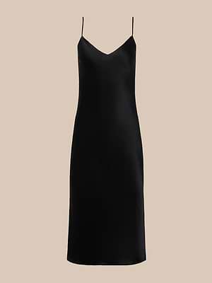 Jodie Silk Slip Dress in Black | L'AGENCE Jodie Silk Slip Dress in Black | L'AGENCE