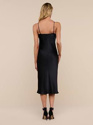 Jodie Silk Slip Dress in Black | L'AGENCE Jodie Silk Slip Dress in Black | L'AGENCE