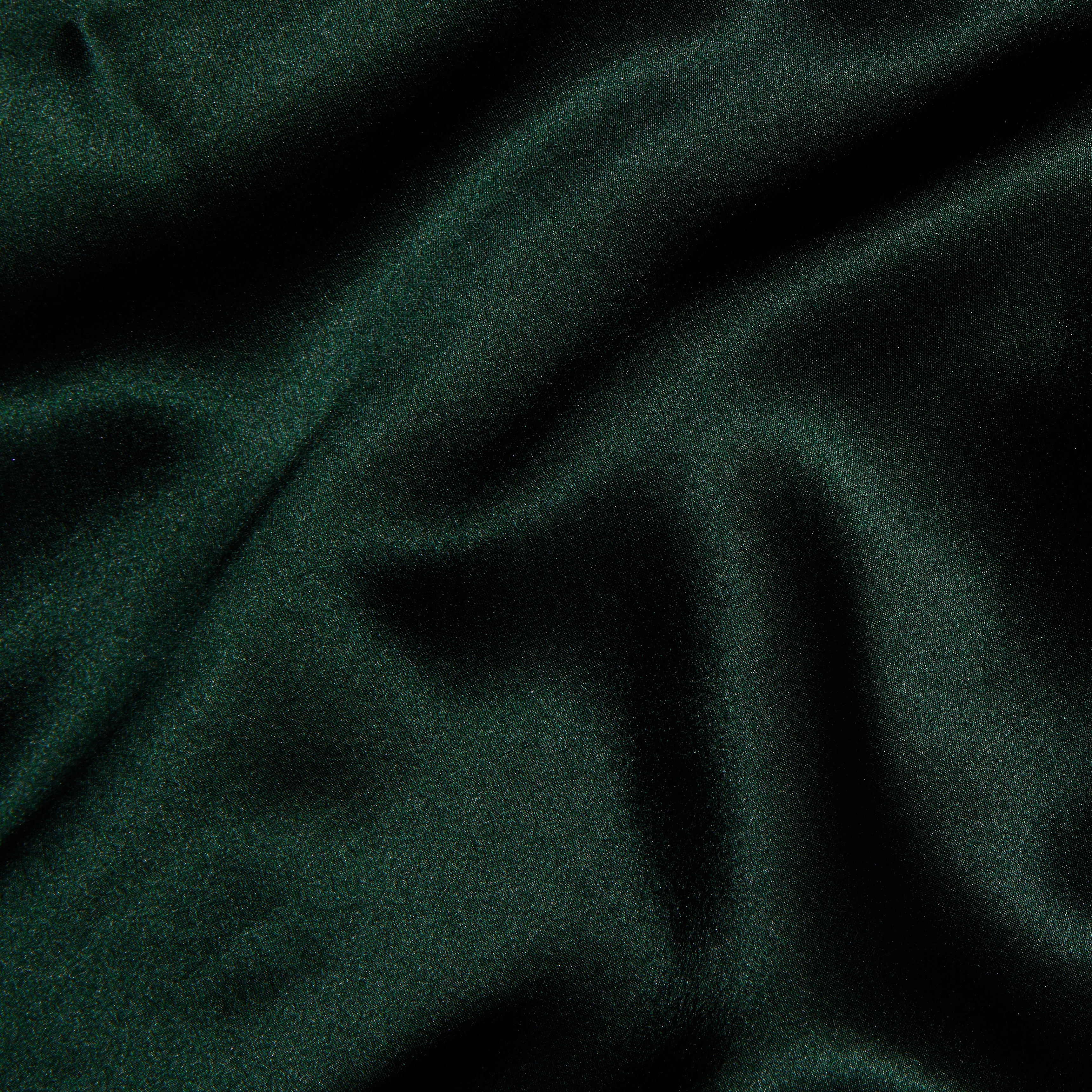 Akiya Satin Maxi Dress in forest green bias-cut satin with a subtle sheen and soft folds.