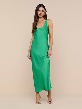 L'AGENCE Island Green Akiya Tank Dress Island Green / M