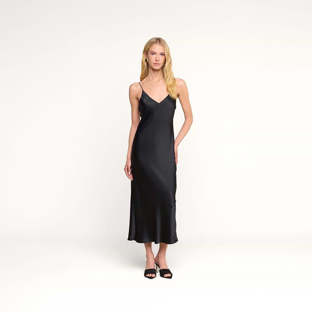 Seridie Silk Slip Dress