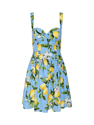 Jai Drop Waist Mini Dress dress L'AGENCE