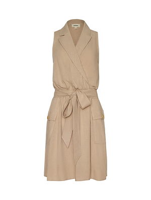 Cosima Linen-Blend Dress coming soon L'AGENCE