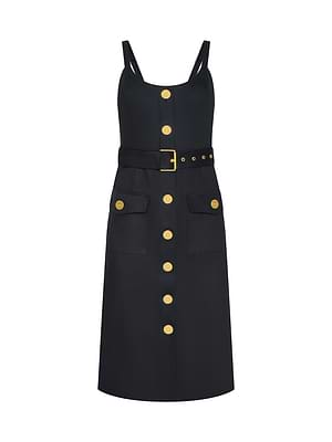 L'AGENCE Ida Dress In Black L'AGENCE Ida Dress In Black