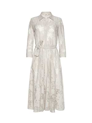 floral lace shirt dress Coast Women's Lace Shirt Dress in Navy | Size: 4