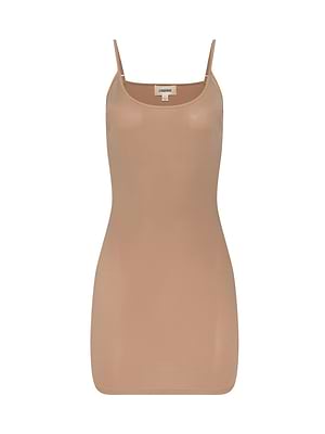 Raye Slip Lining Dress in Dark Cappuccino | L'AGENCE Raye Slip Lining Dress in Dark Cappuccino | L'AGENCE