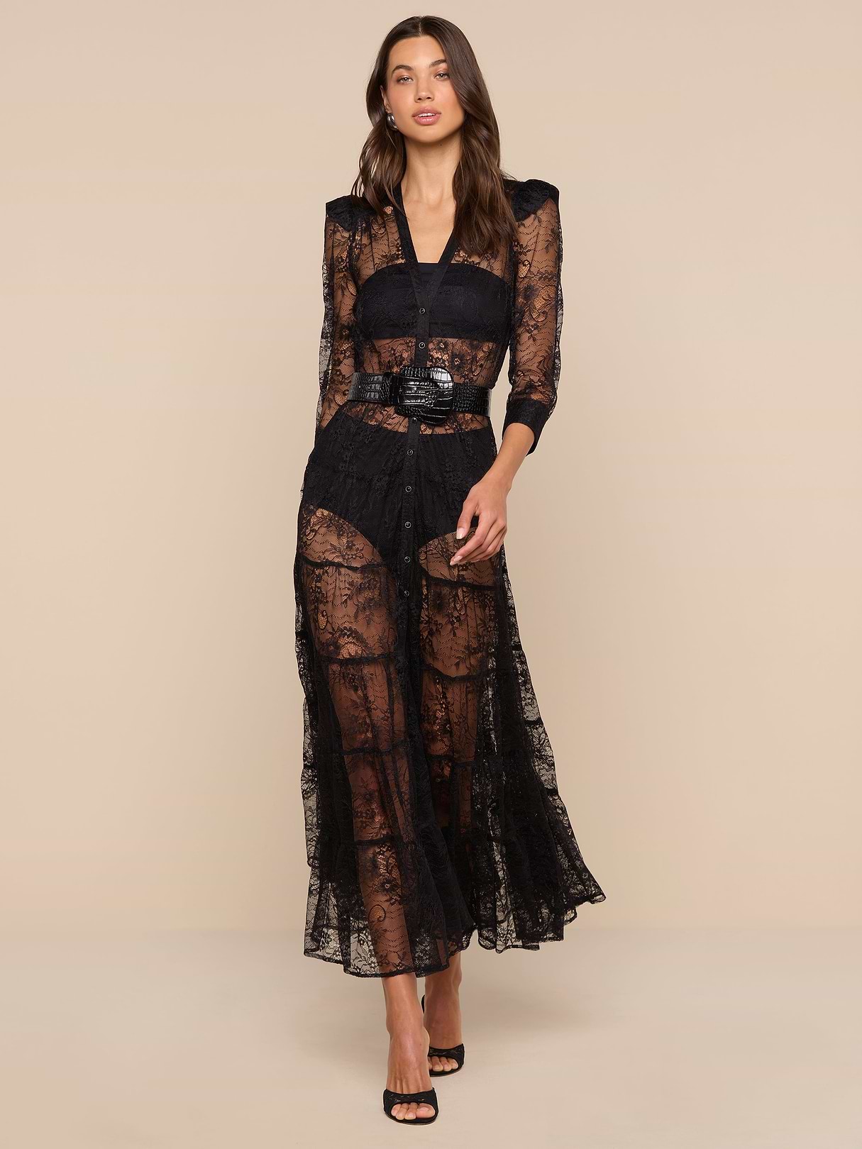 トップス [MSCHF]LACE STRAP SLEEVELESS Black S MSCHF]LACE STRAP SLEEVELESS Black Sの通販はau PAY マーケット
