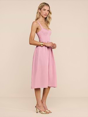 Tiani Bustier Dress in Lilas Tiani Bustier Dress in Lilas