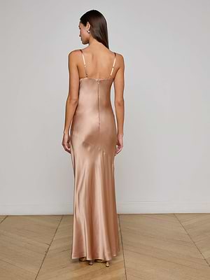 L'Agence 'Sayla' Dress Beige - 6 L'Agence 'Sayla' Dress Beige - 6