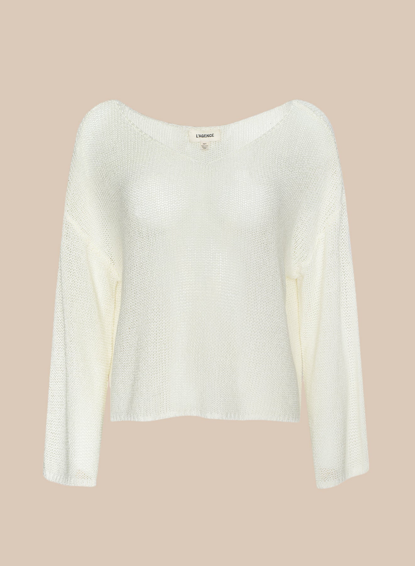Ethan Knit Pullover in Vanilla | L'AGENCE