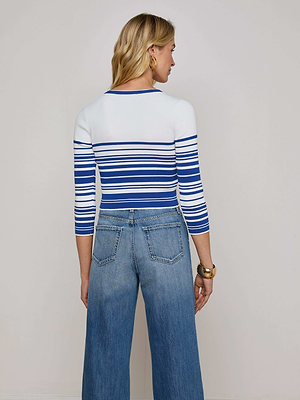 Yukio Cropped Pullover sweater L'AGENCE