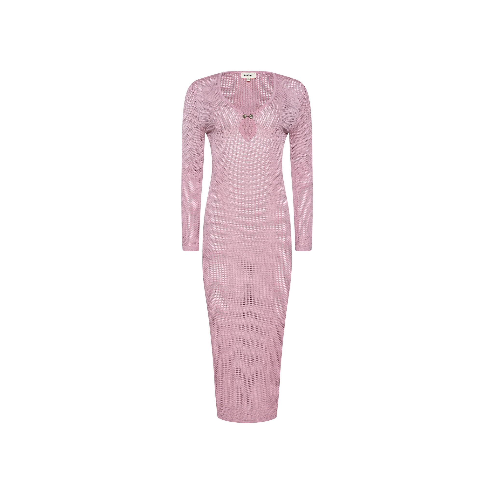 Sydney Knit Dress in Lilas | L'AGENCE Sydney Knit Dress in Lilas | L'AGENCE