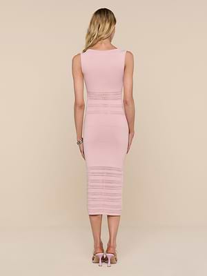 L'AGENCE Taren Knit Dress In Misty Rose L'AGENCE Taren Knit Dress In Misty Rose
