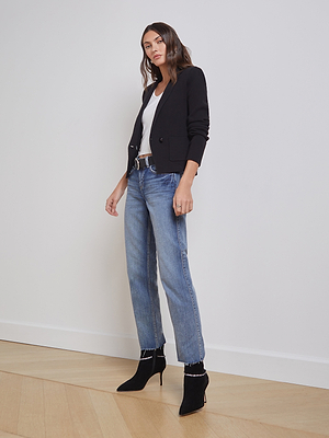 Sofia Knit Blazer blazer L'AGENCE   