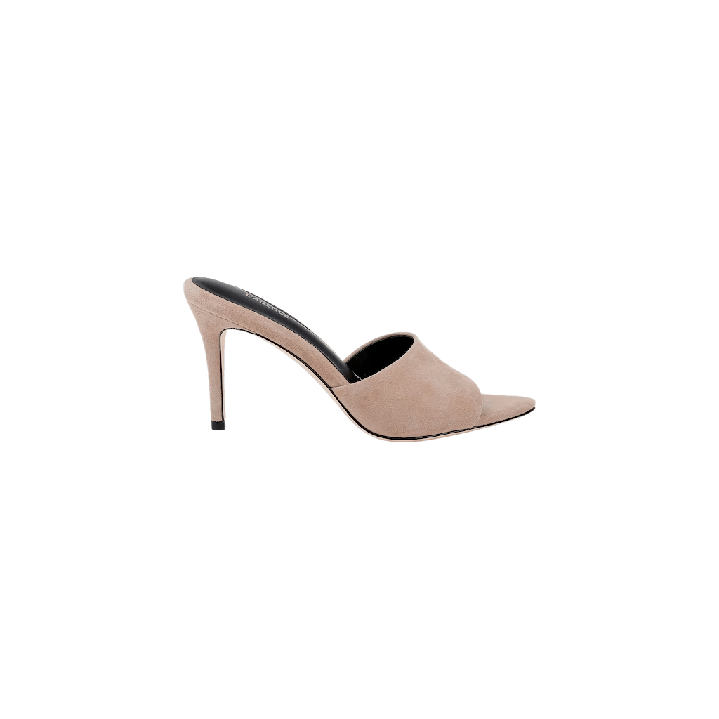 Lolita Suede Open Toe Mule