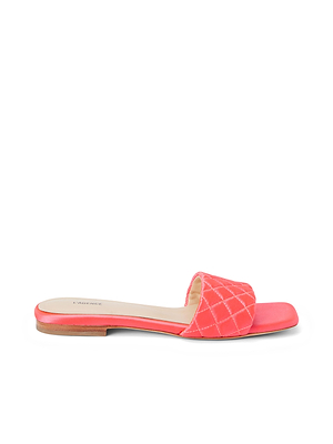 Aloise Satin Slide Sandal shoes L'AGENCE Sale