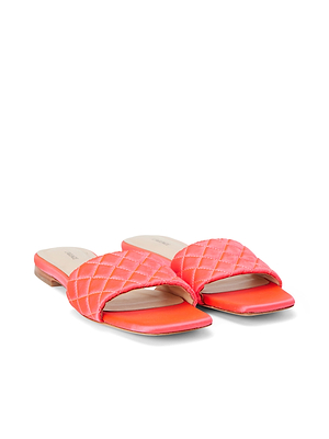 Aloise Satin Slide Sandal shoes L'AGENCE Sale