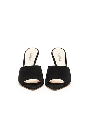 Lolita Suede Open-Toe Mule shoes L'AGENCE