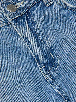 Blaine Cropped Stovepipe Jean jean L'AGENCE