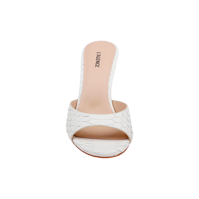 Avery Leather Open-Toe Mule