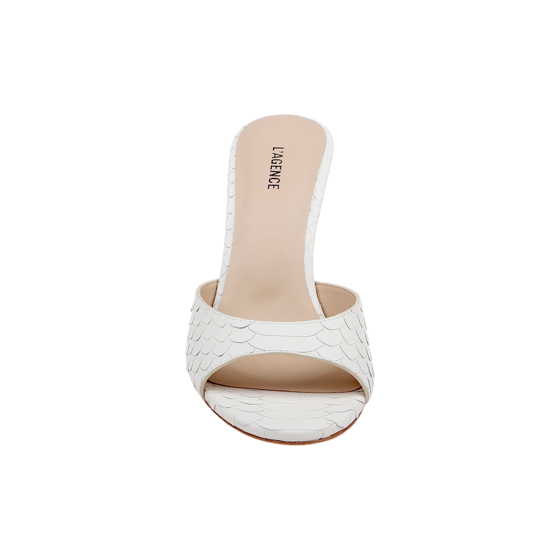 Avery Leather Open-Toe Mule