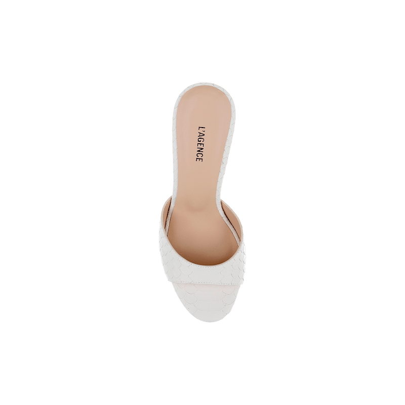 Avery Leather Open-Toe Mule