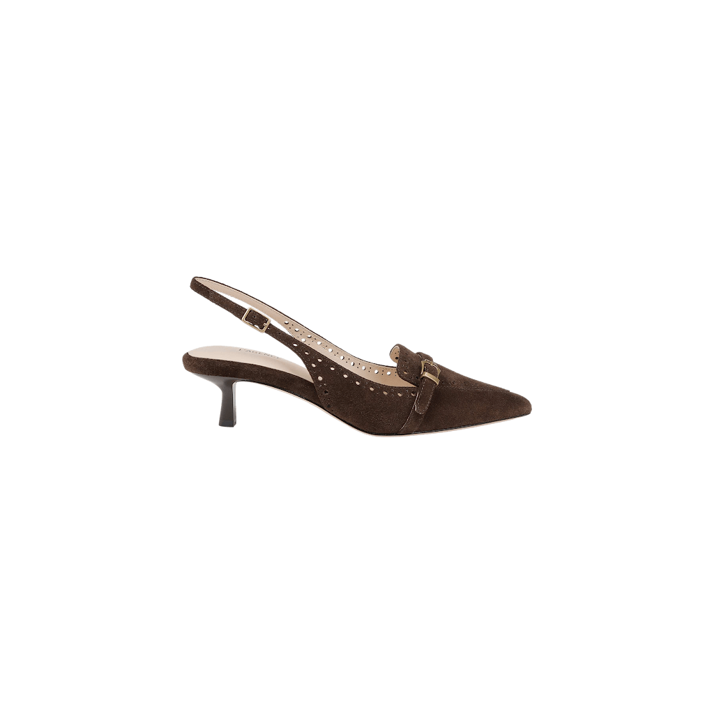 Lourdes Suede Slingback Pump
