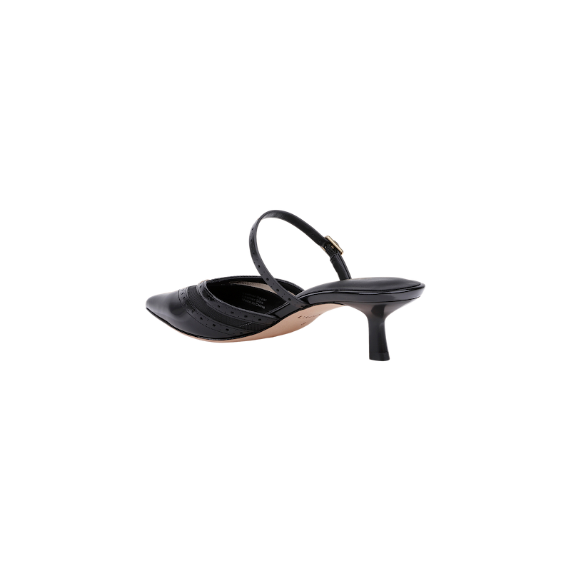 Shelbie Kitten-Heel Mule