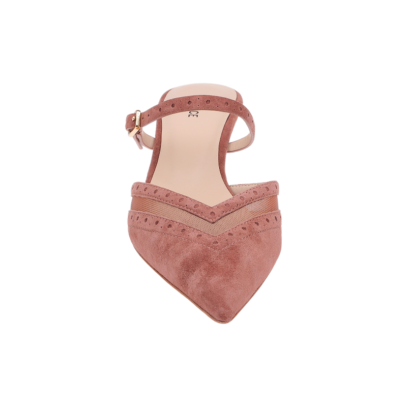 Shelbie Kitten-Heel Mule