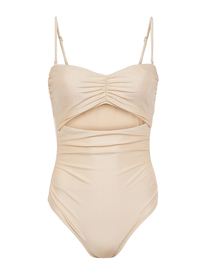 Lily Cut-Out One-Piece Swimsuit swim L'AGENCE   