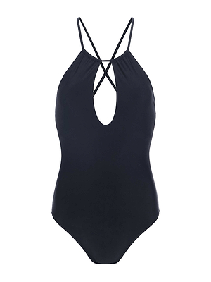 Belle Keyhole One-Piece swim L'AGENCE   