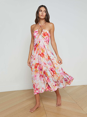 Cheri Cover-Up Dress swim L'AGENCE