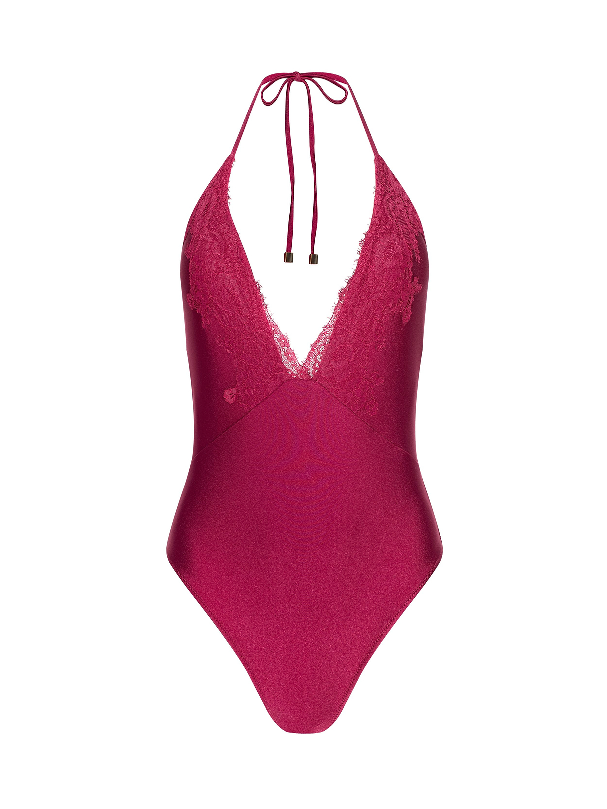 Terra One-Piece Swimsuit in Black Cherry | L'AGENCE