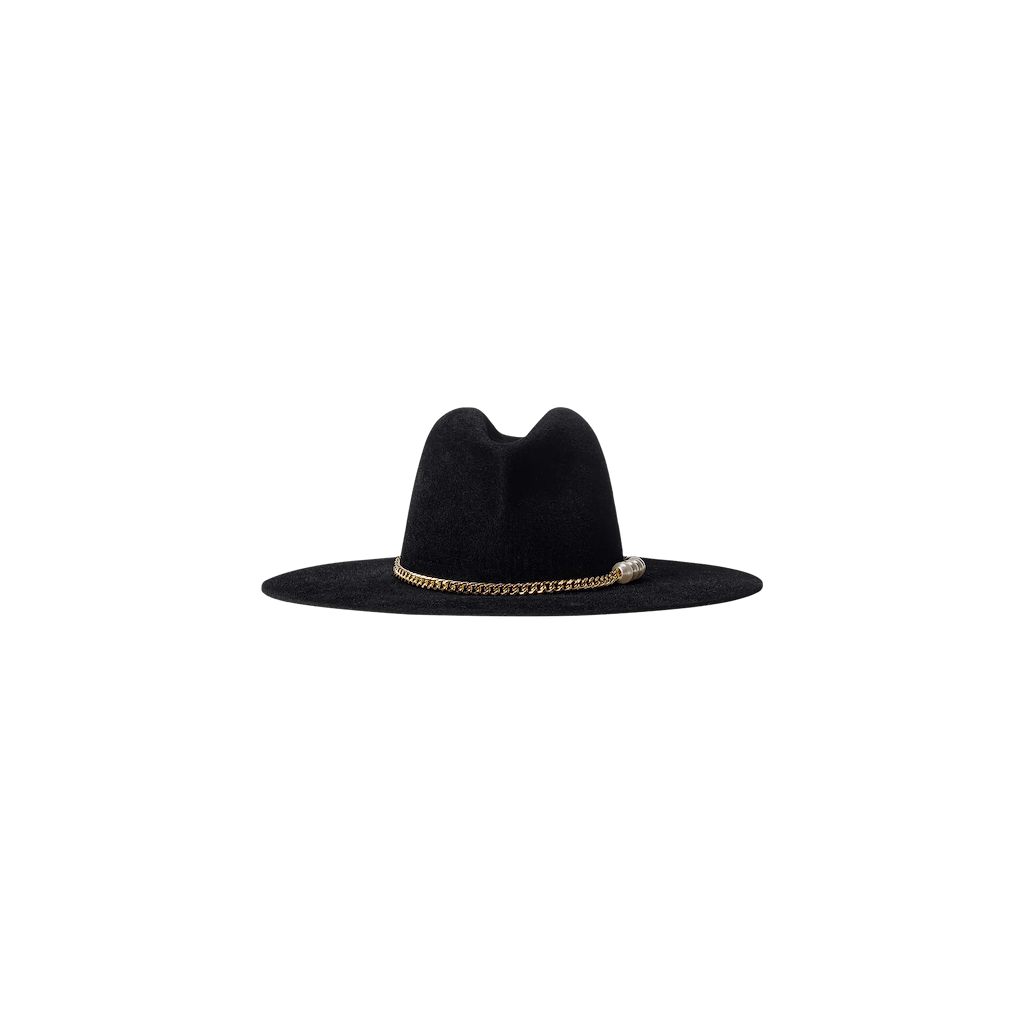 Allende Hat in Black | L'AGENCE Allende Hat in Black | L'AGENCE