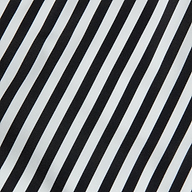 Diagonal black-and-white stripes on a smooth fabric capture the timeless elegance of French glamour, forming a bold yet minimalist pattern inspired by the Leila Halter One-Piece Swimsuit.