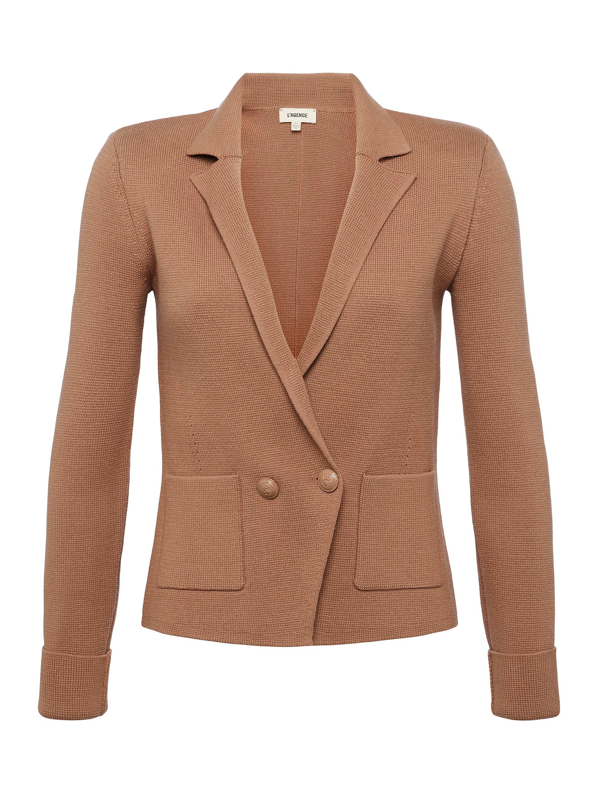 【Keiko】アイグナー　AIGNER カジュアルジャケット　ベージュ Sofia Knit Blazer in Ginger Snap | L'AGENCE