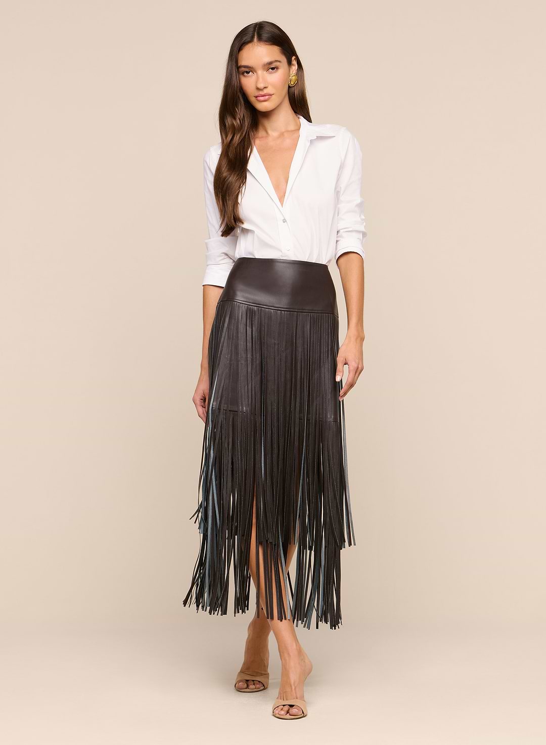 Karolina Fringe Skirt