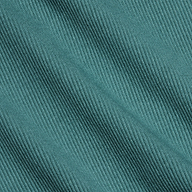 Close-up of teal high recovery stretch rib fabric with diagonal textured lines running across the surface. The material appears soft and features evenly spaced, raised ridges, making it ideal for a sculpted fit like the Nica Scoopneck Bodysuit.