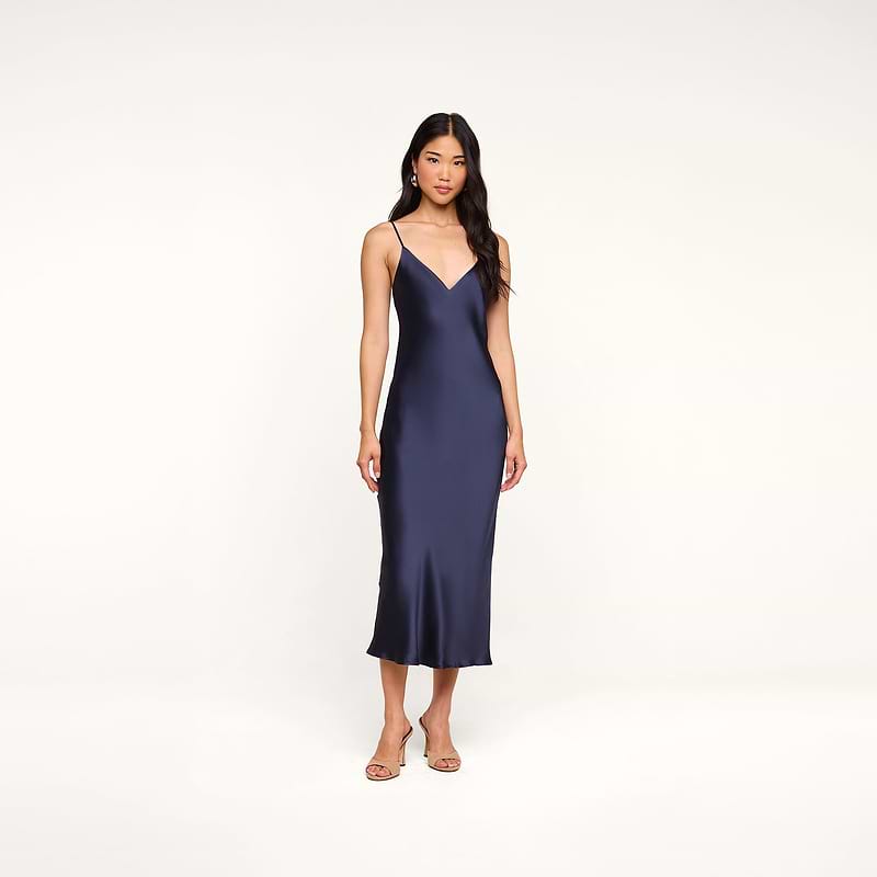 Seridie Silk Slip Dress
