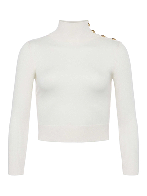Kamdyn Cropped Turtleneck turtleneck L'AGENCE