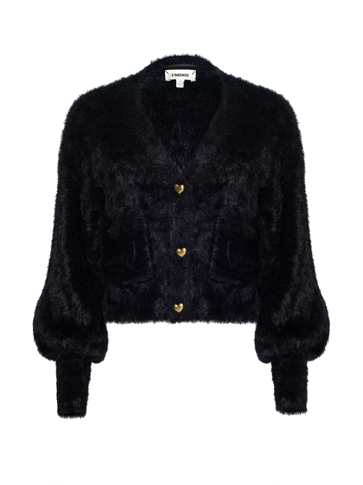 Harriet Cardigan in Black | L'AGENCE