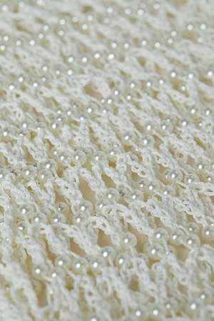 Angela Crochet Cover-Up Dress swim L'AGENCE