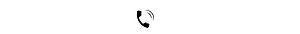 Black phone receiver icon with two curved lines above it, representing a phone call or incoming call, on a white background.