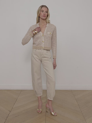 Blanca Sequin Cardigan cardigan L'AGENCE