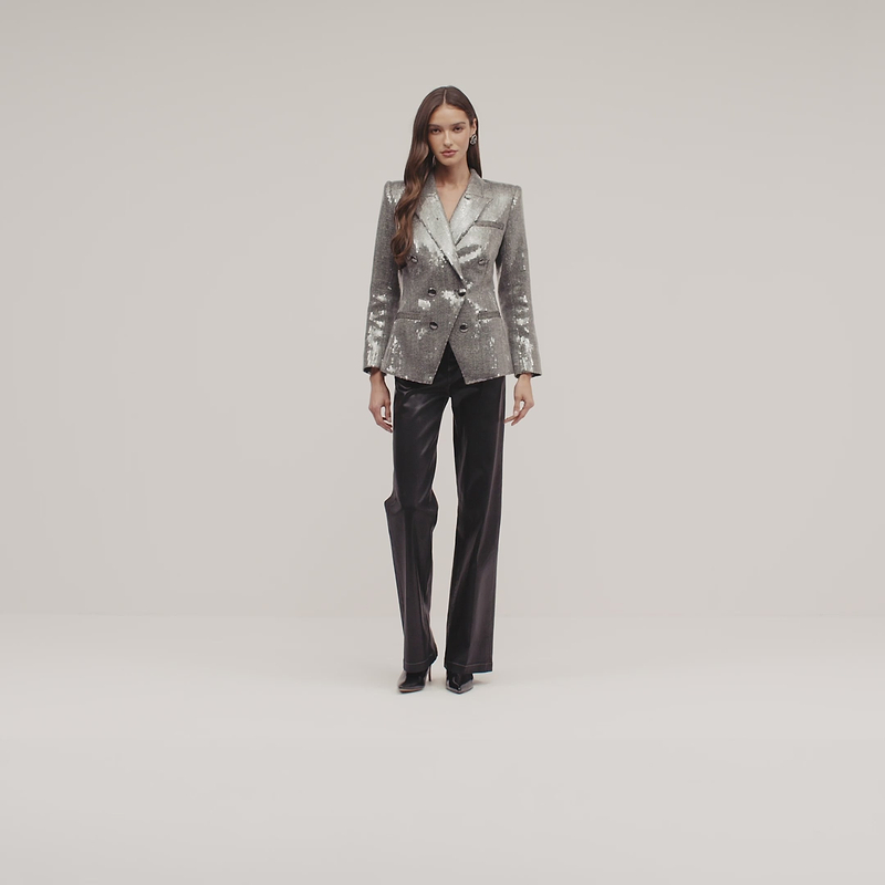 Kyomi Sequined Blazer