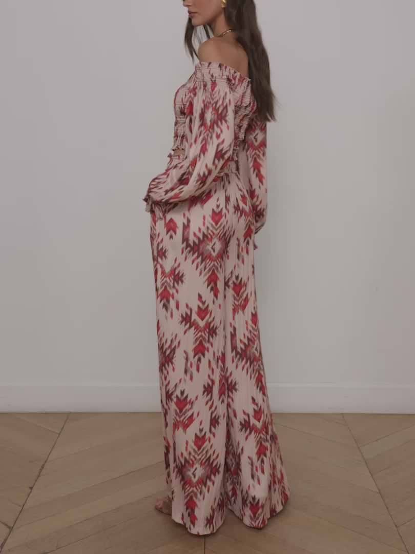 Lyra Satin Wide-Leg Pant preorder L'AGENCE