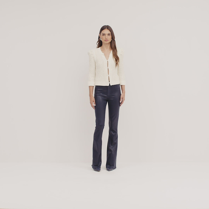 Thistle-Cardigan mit Pailletten