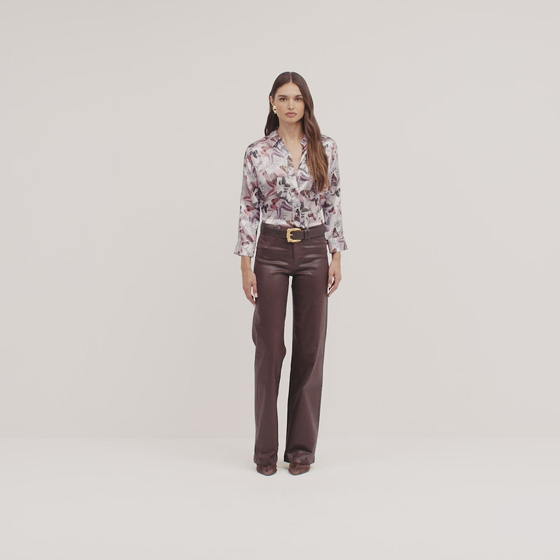 Blusa in seta Dani