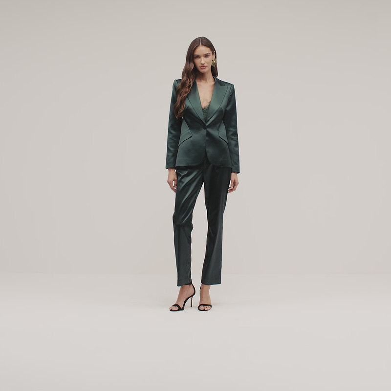 Chamberlain Satin Blazer